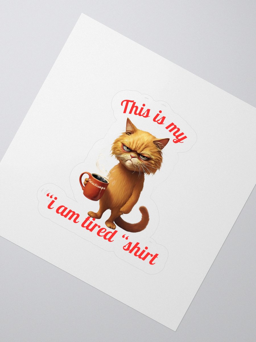 Grumpy Cat Talaslamap Kiss Cut Stickers product image (6)