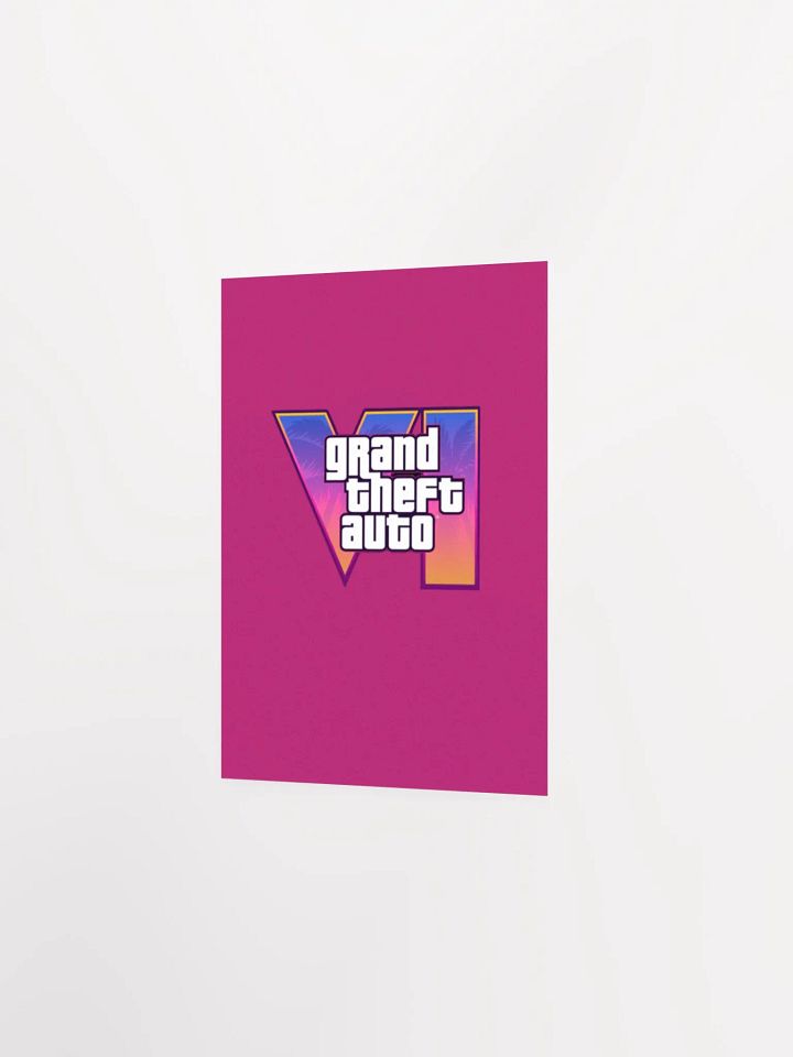 Tropical Vibes Grand Theft Auto Poster product image (4)