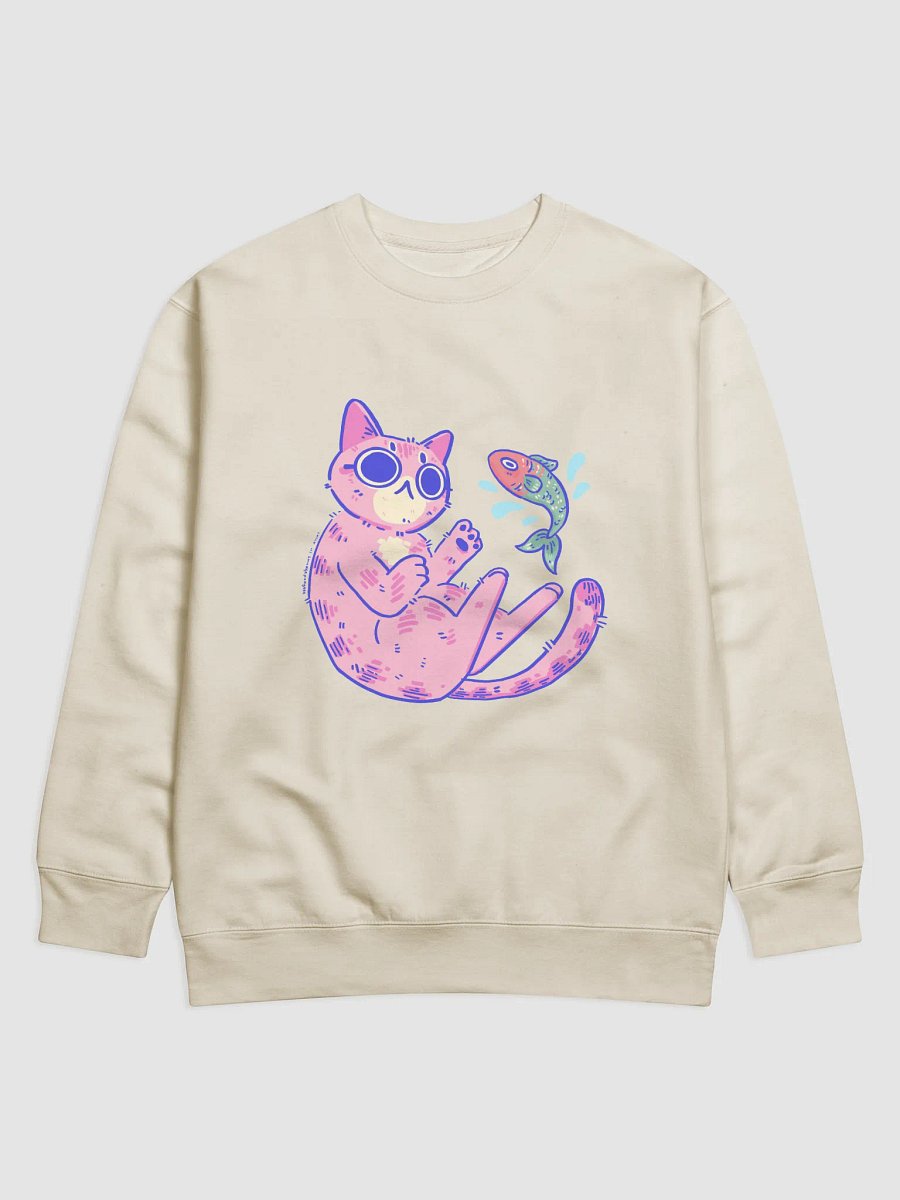 Misty the Pink Tabby Sweatshirt – Kit’s Cats x Smudge Pudge product image (1)