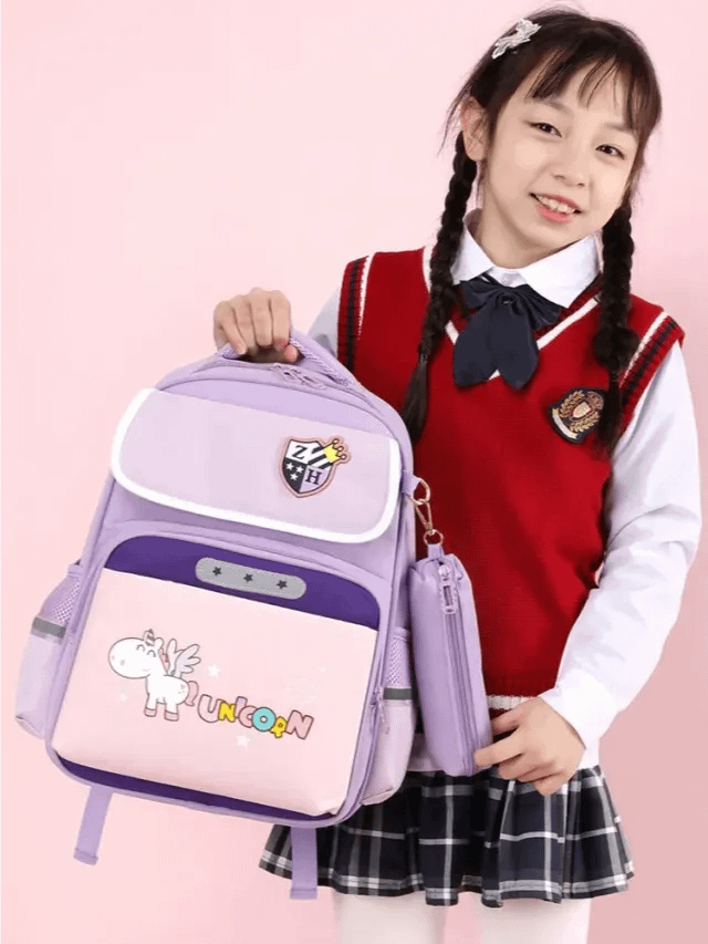 Children's Large Capacity Bag For Burden Reduction And Spine Protection VIA Onlineshop product image (5)