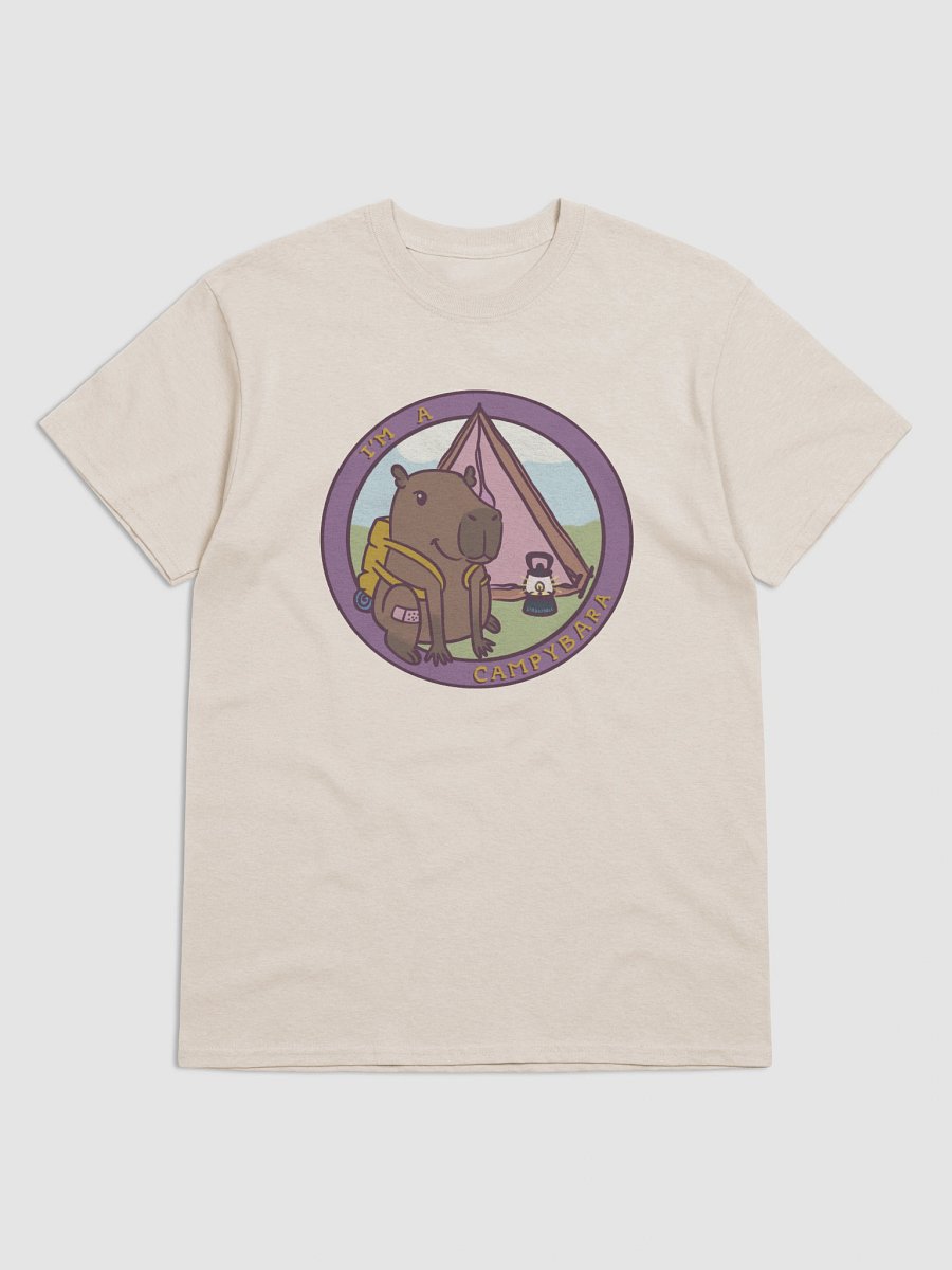 t-shirt: campybara logo product image (1)
