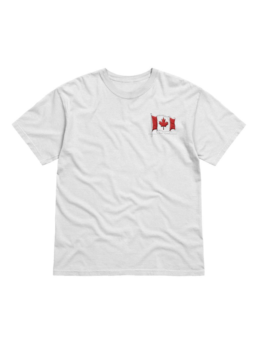 Canadian Flag Line Art Design T-Shirt product image (9)