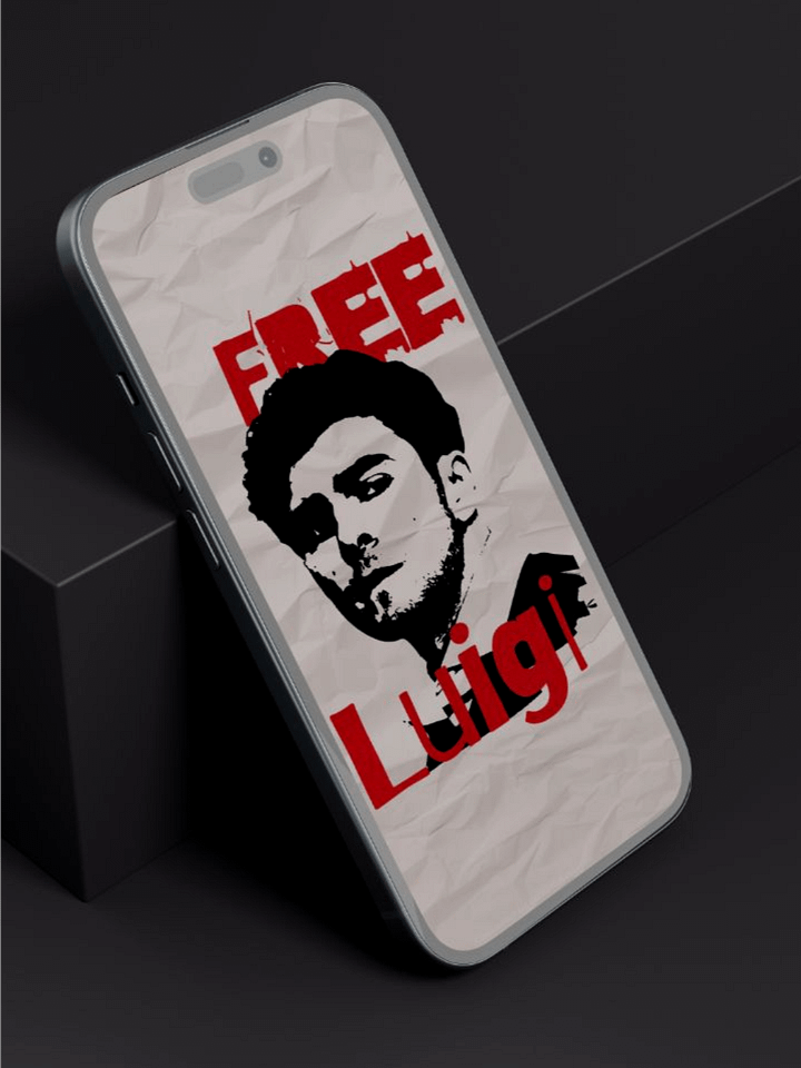 Free Luigi Mangione Mobile Wallpaper product image (1)