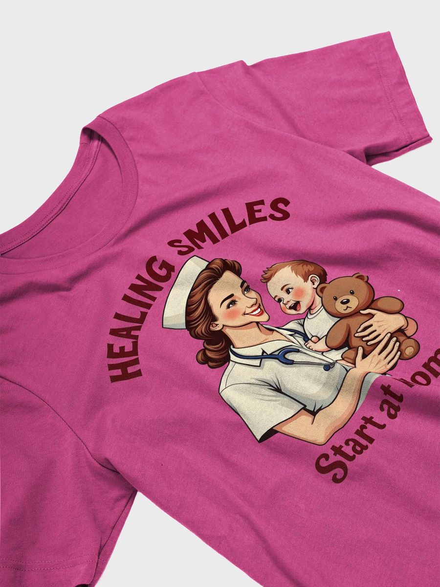 Healing Smiles Nurse T-Shirt product image (33)