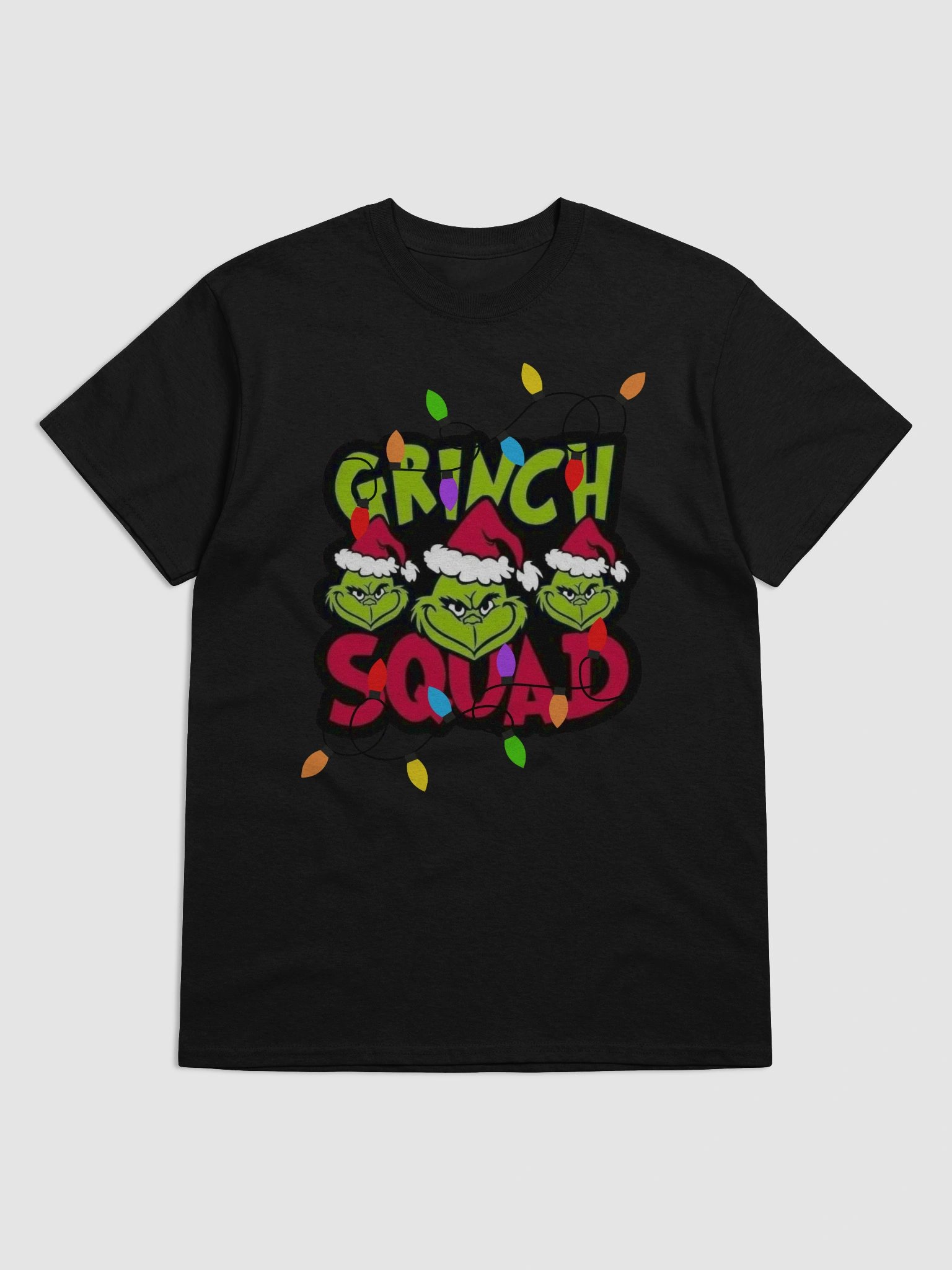 Grinch Squad Christmas Tee product image (2)
