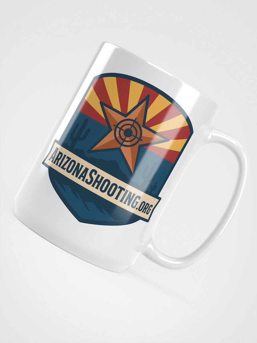 AZS Mug - White (Dual Logo) product image (4)
