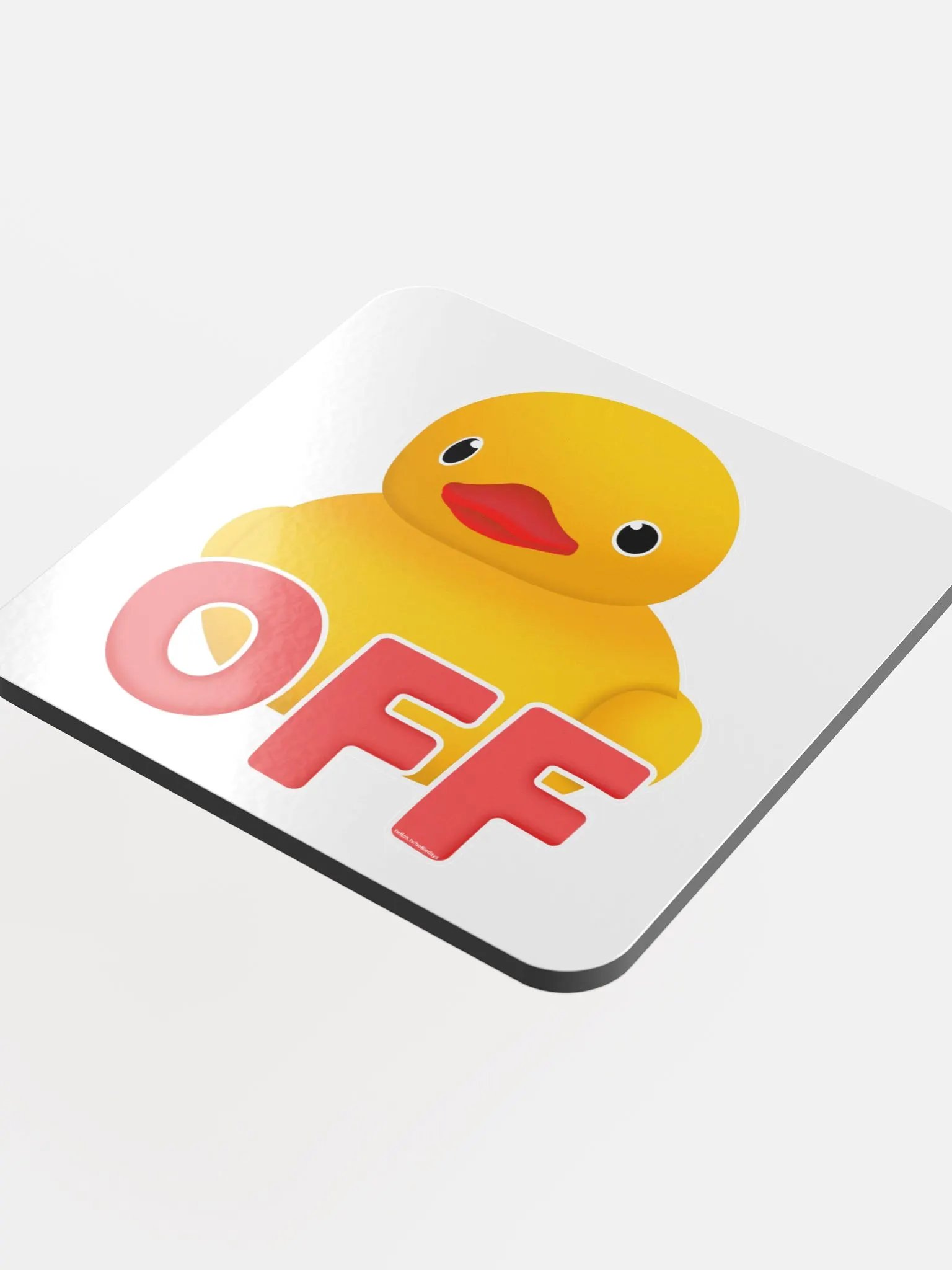 Duck off coaster product image (4)