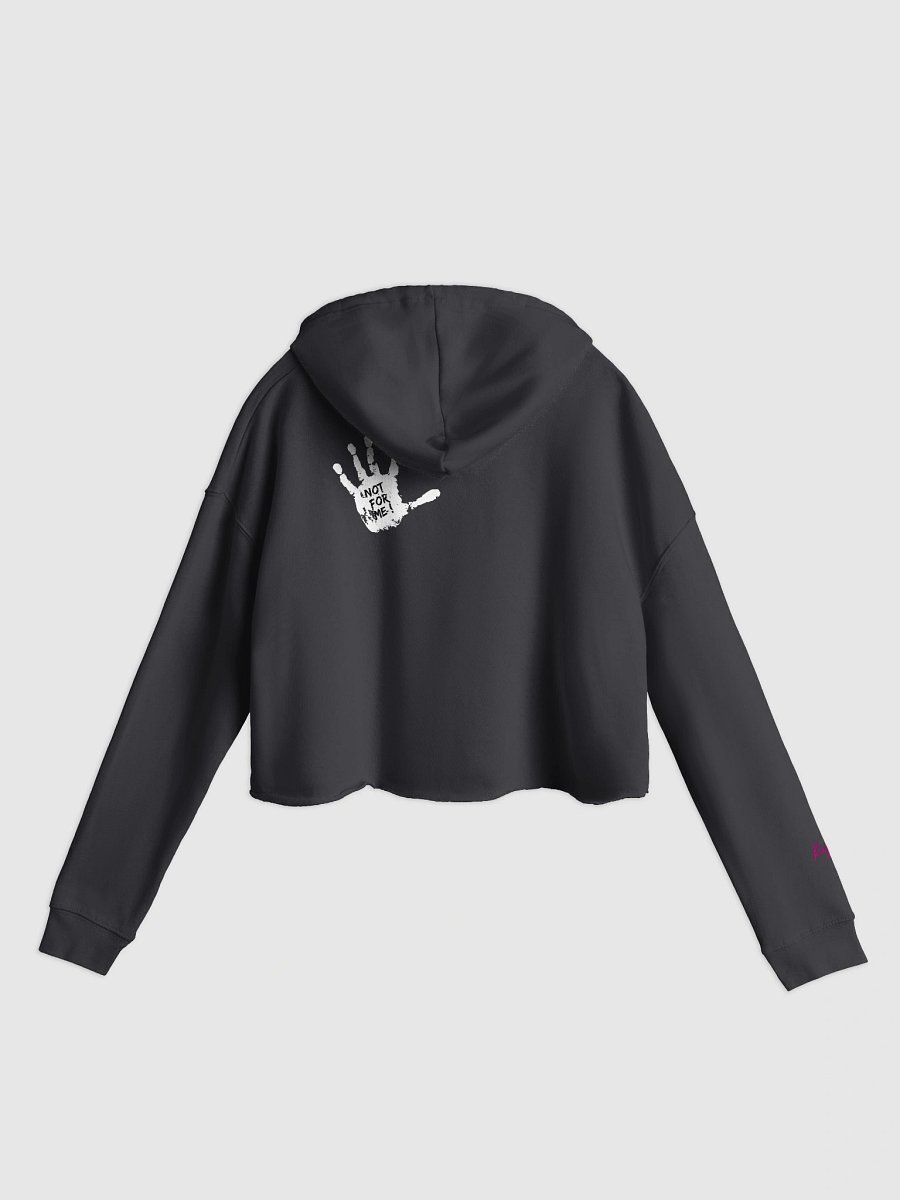 Moody crop hoodie - Emptiness by RyleeB product image (5)