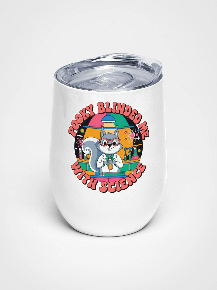 Science Squirrel Wine Tumbler product image (1)