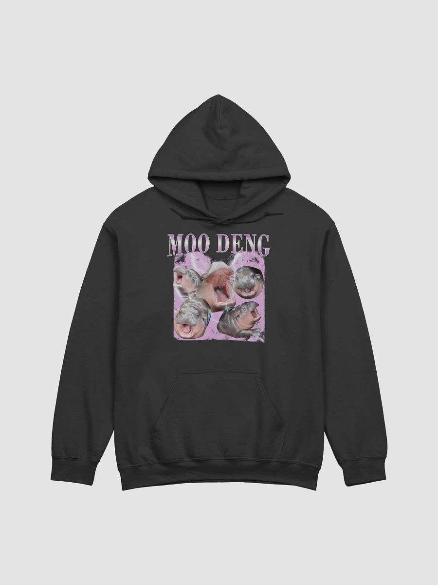 Vintage Moo Deng Meme Shirt - Funny Hippo Bootleg Hoodie product image (1)