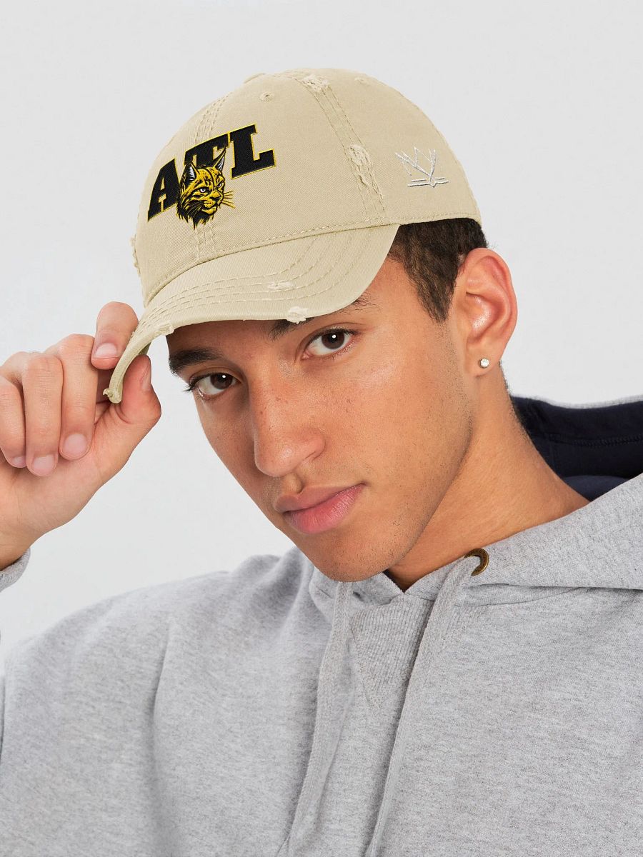 Atlanta Wildcats Distressed Dad Hat product image (1)