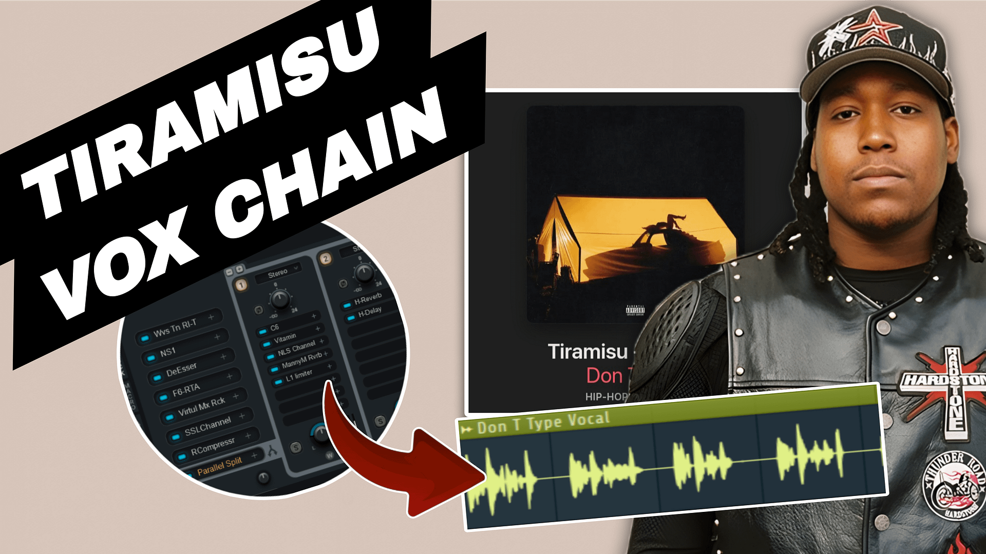 Don Toliver “Tiramisu” Recording & Mixing Template (Waves StudioRack Only) product image (1)