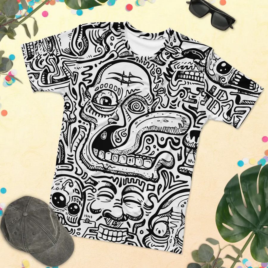 Draw that Sound Premium Wrap-Around Tee product image (1)