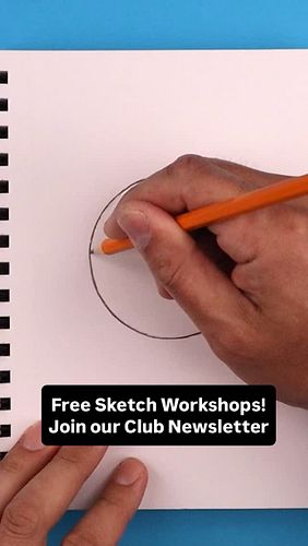 Join our Club Newsletter and get FREE sketch Tutorials each week! JOIN HERE 👉 https://rb.gy/00lzsp