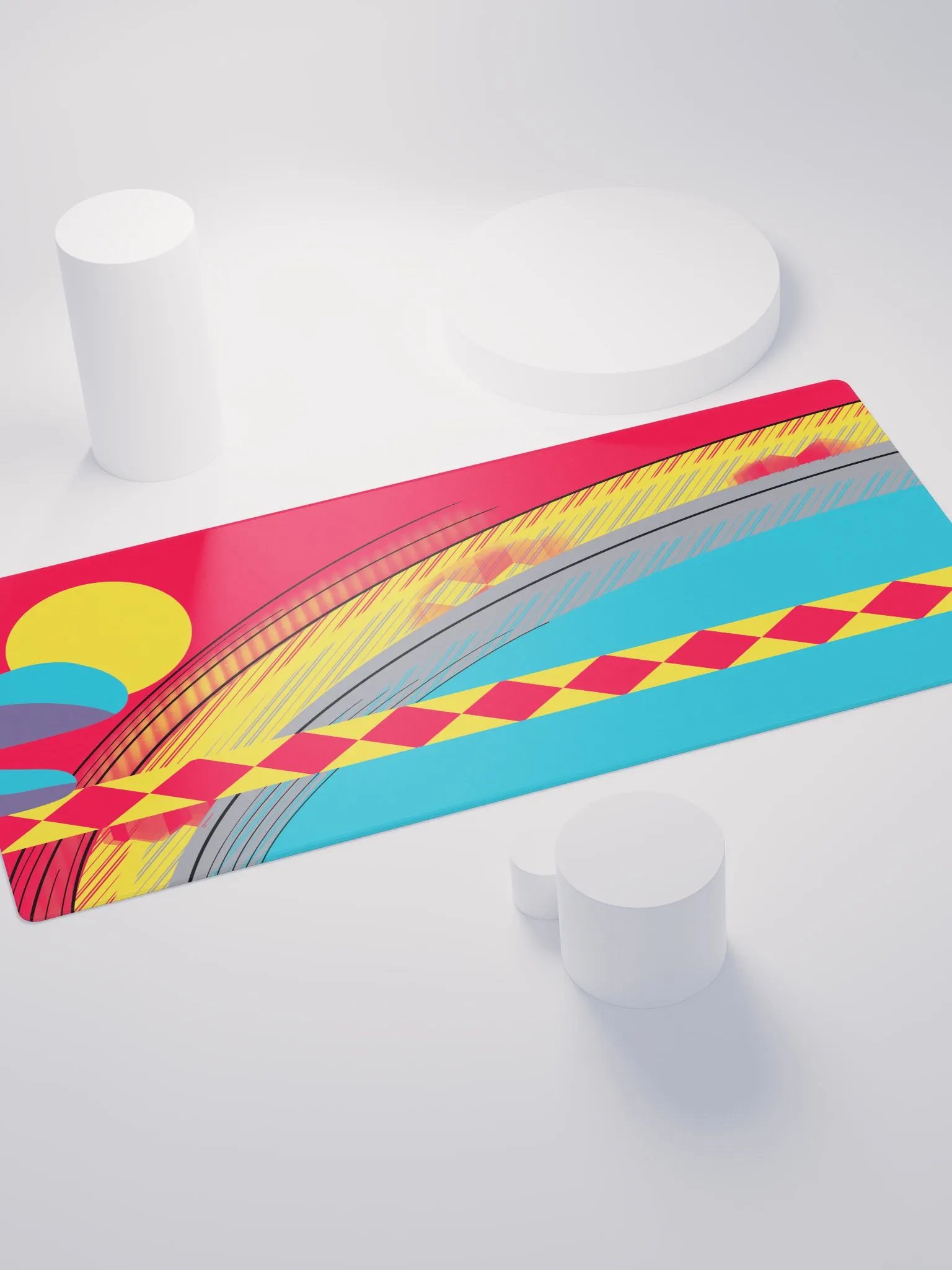 Sunset Lemonade gaming desk pad product image (4)
