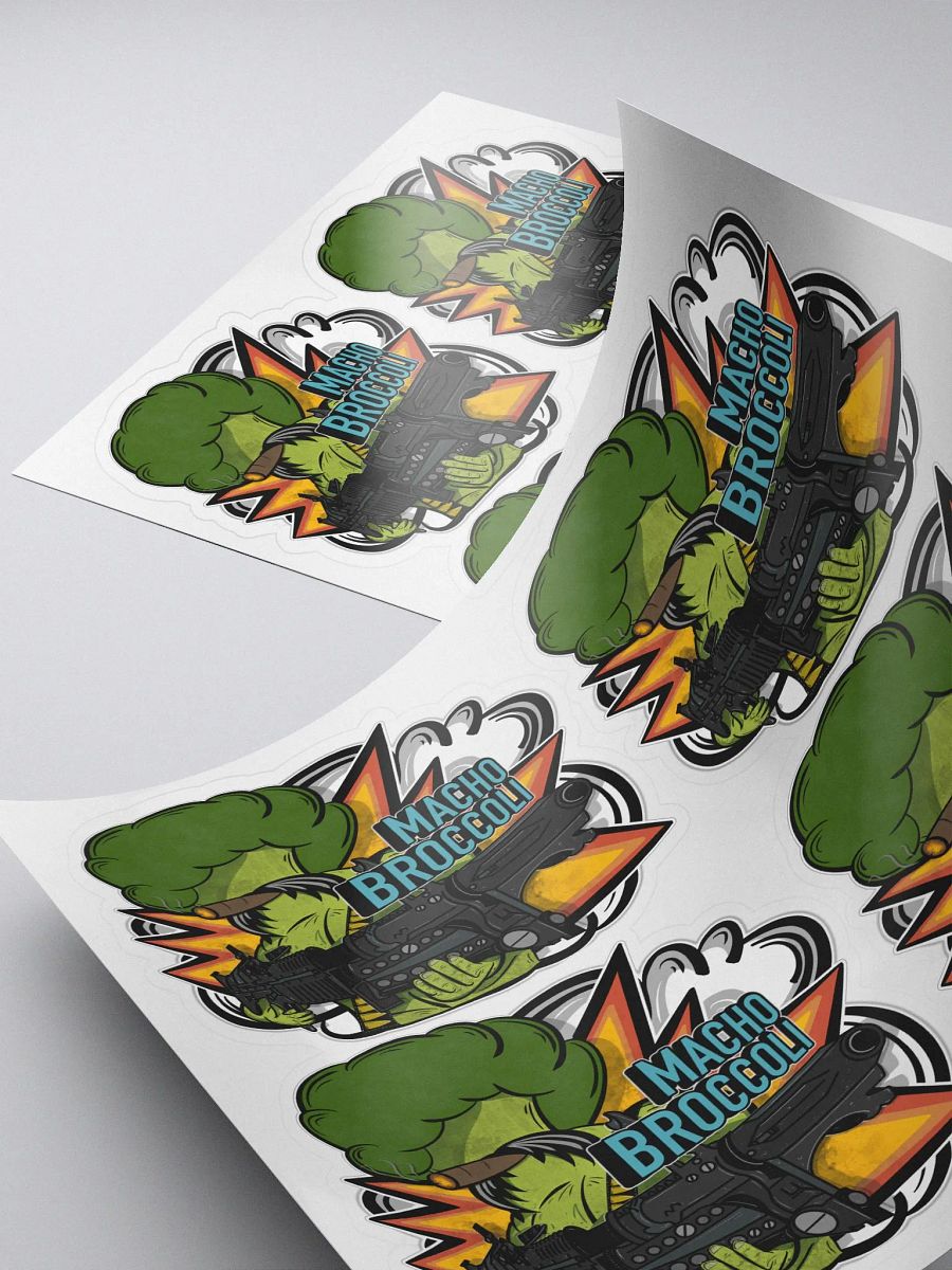 Macho Broccoli 2.0 Stickers product image (4)