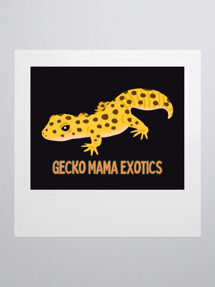 Gecko Mama Exotics Kiss Cut Sticker product image (1)