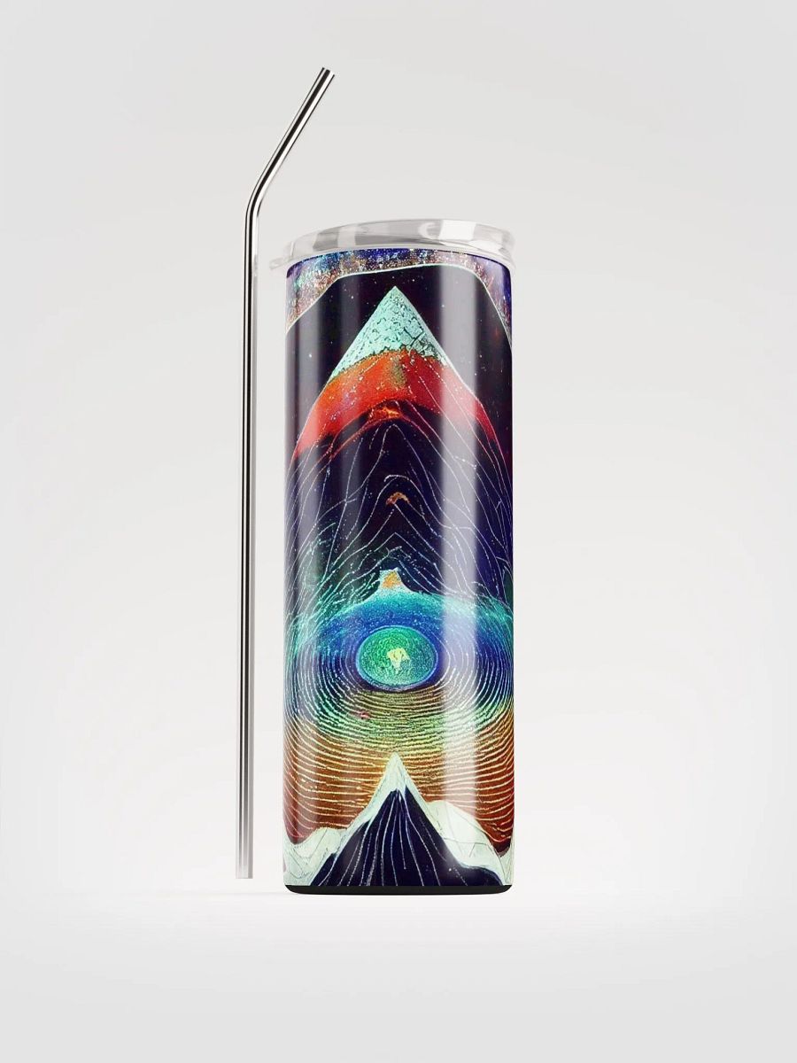Psychedelic Mountain Stainless Steel Tumbler product image (1)
