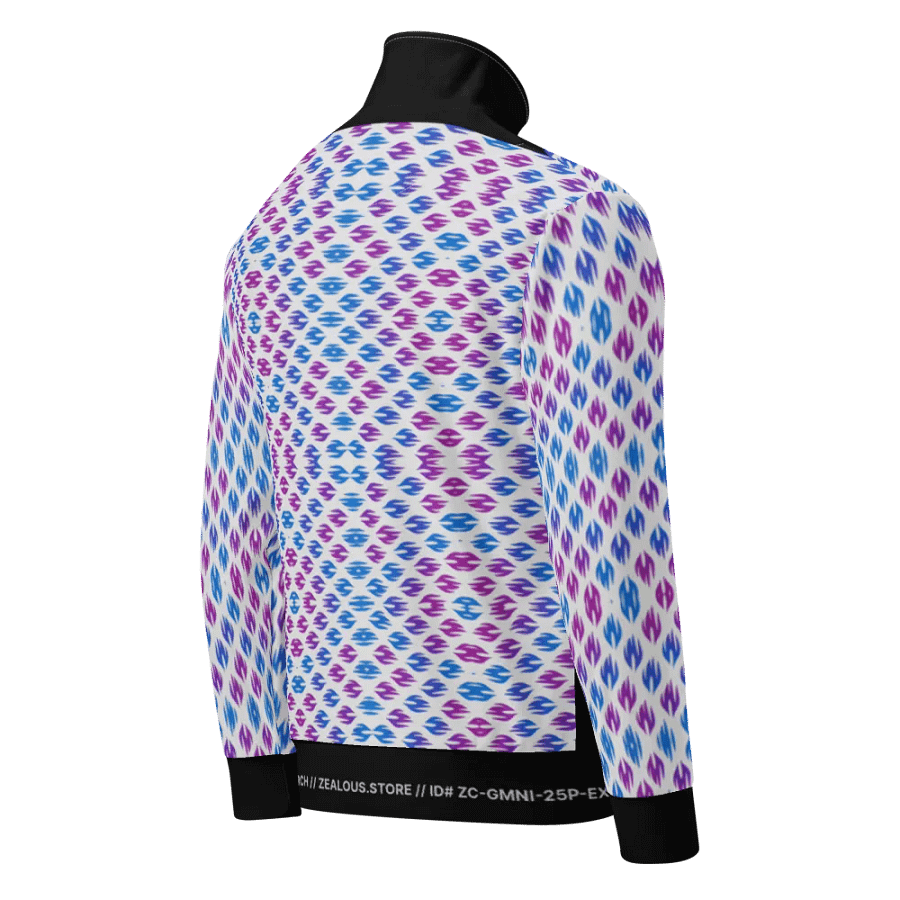 Gemini 2.5 Pro Experimental Track Jacket "Algorithmic Flow" (Unisex) Google AI x Deepmind product image (4)