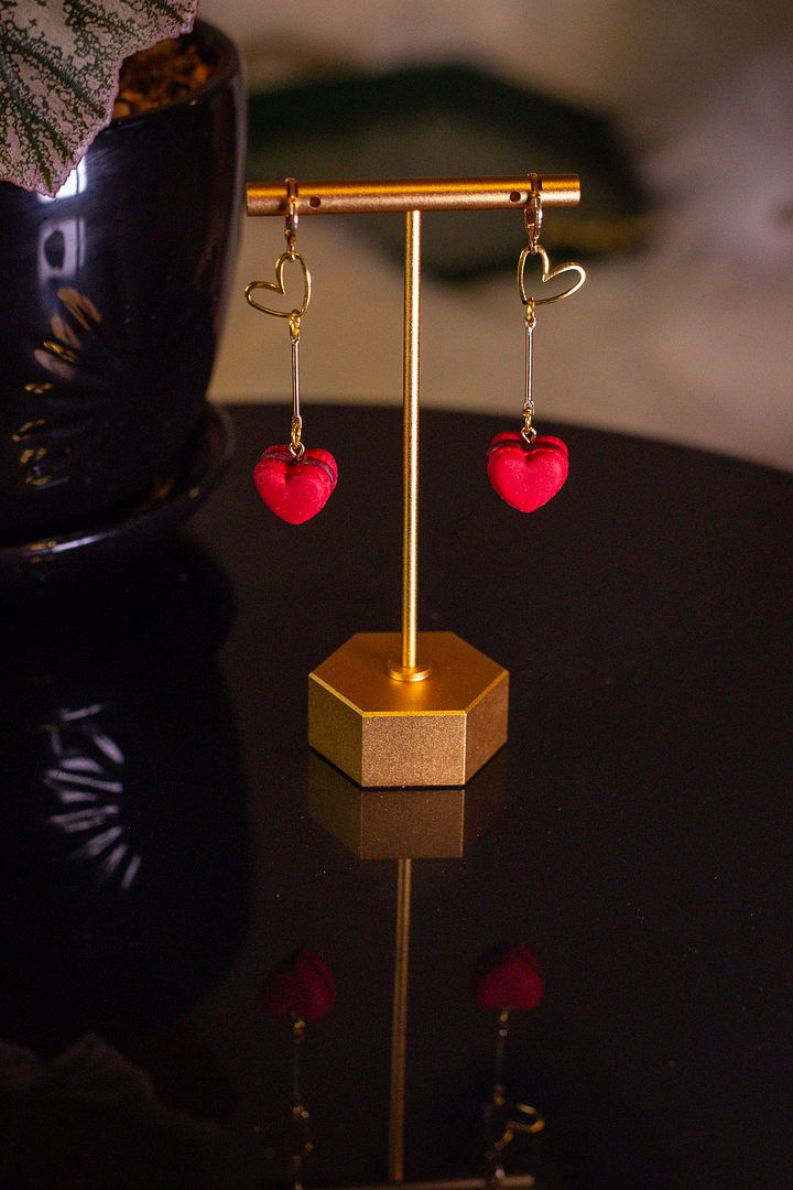 Heart Macaron Dangles product image (1)