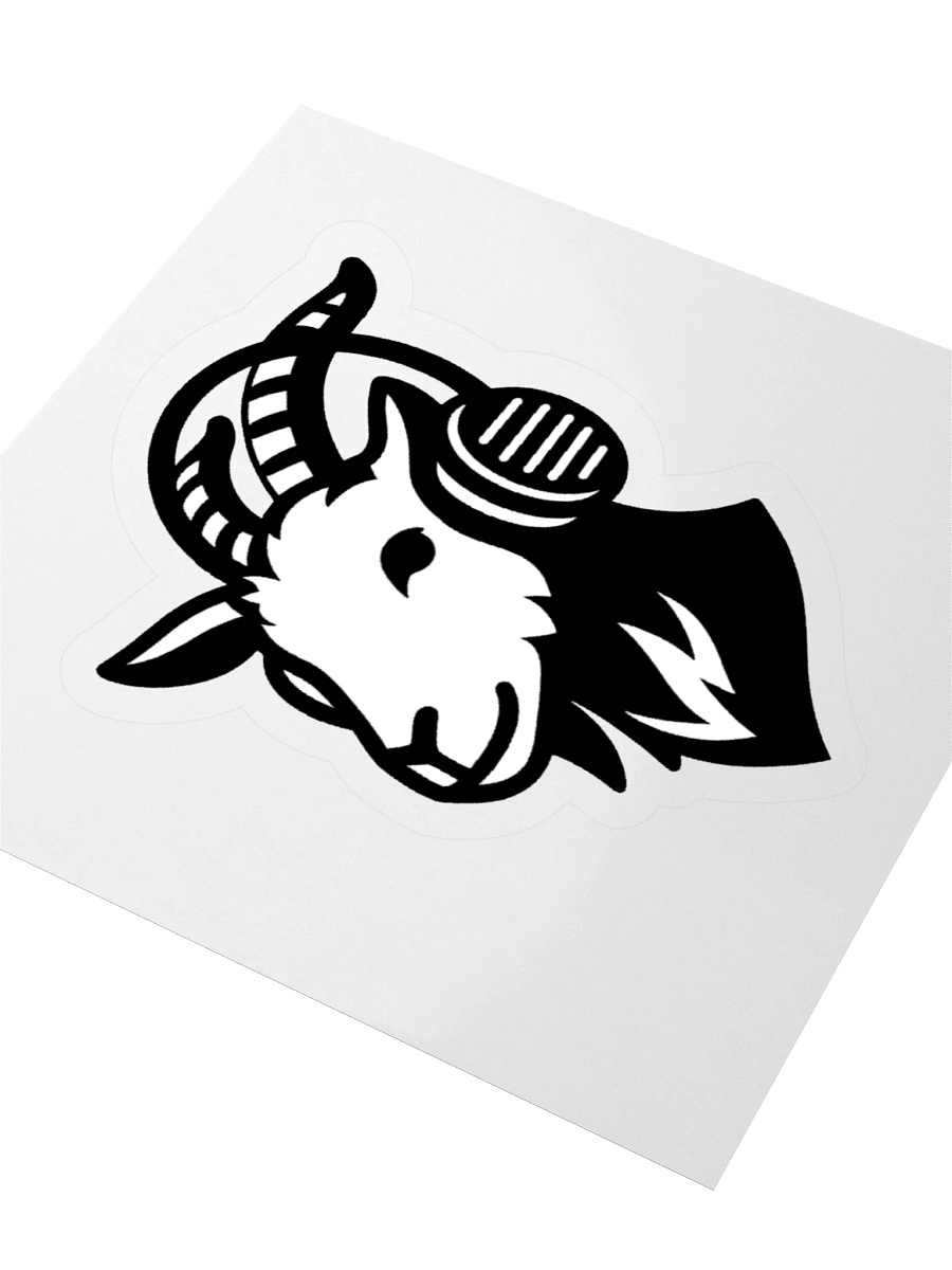 GOAT Kiss-Cut Sticker product image (8)