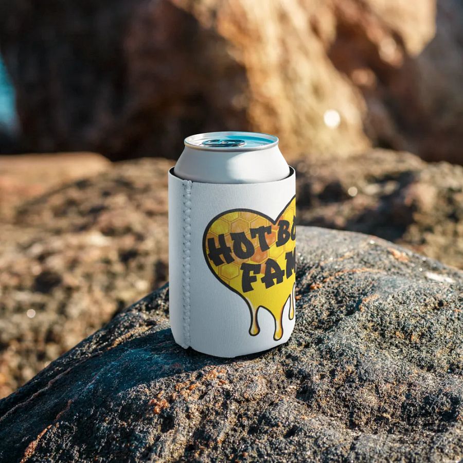 HOT BOX FAM GOLD LOGO COOZIE product image (9)