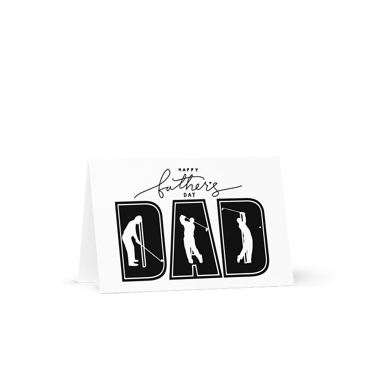 DAD Golfers Father's Day Card product image (1)