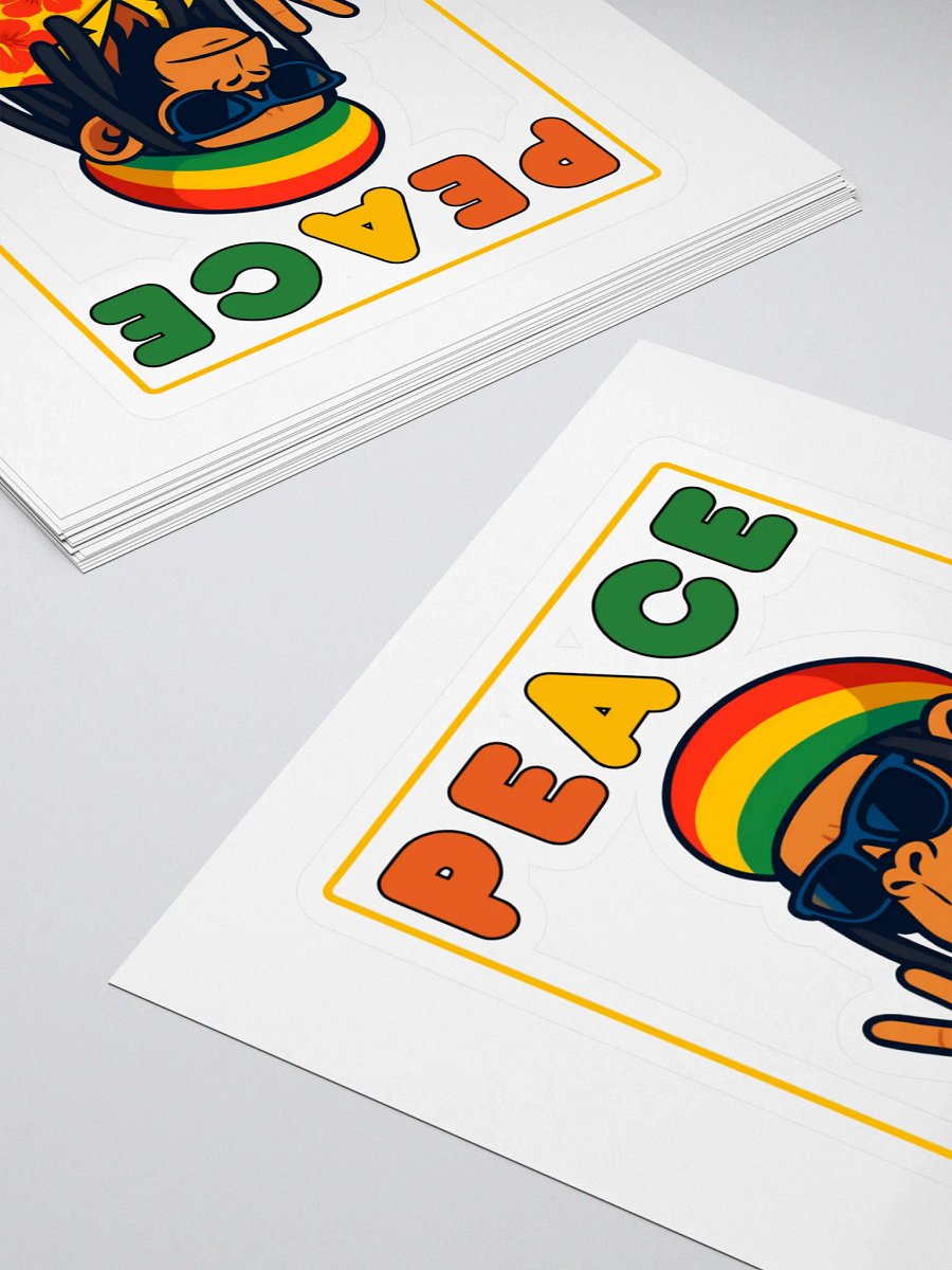 Peace Monkey Vinyl Stickers product image (7)