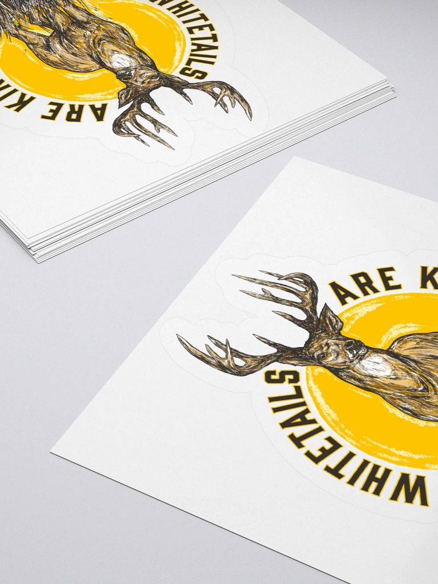WHITETAILS ARE KING STICKER product image (4)