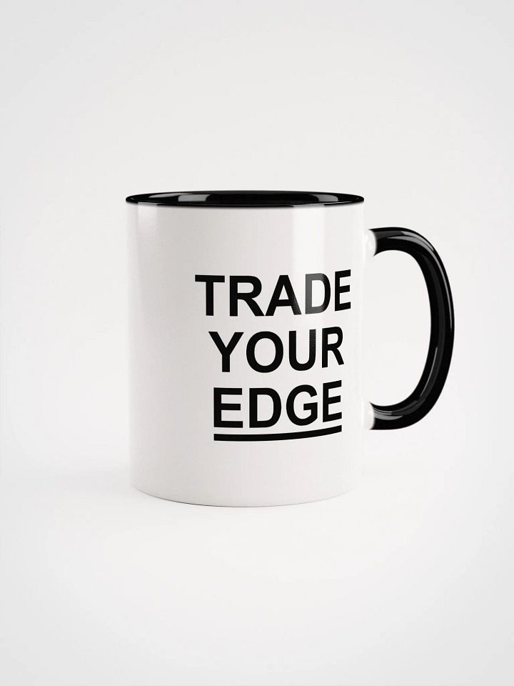 Coffee Mug (TRADE YOUR EDGE, Black & White) product image (1)