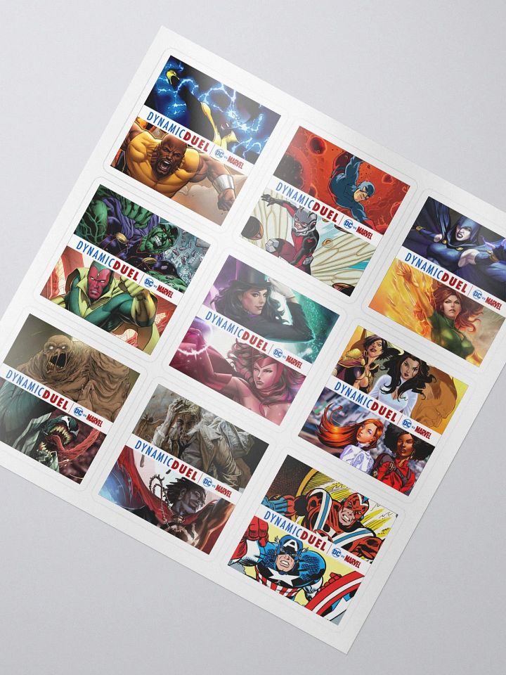Dynamic Duel Episode Cover Stickers - Series 5 product image (2)