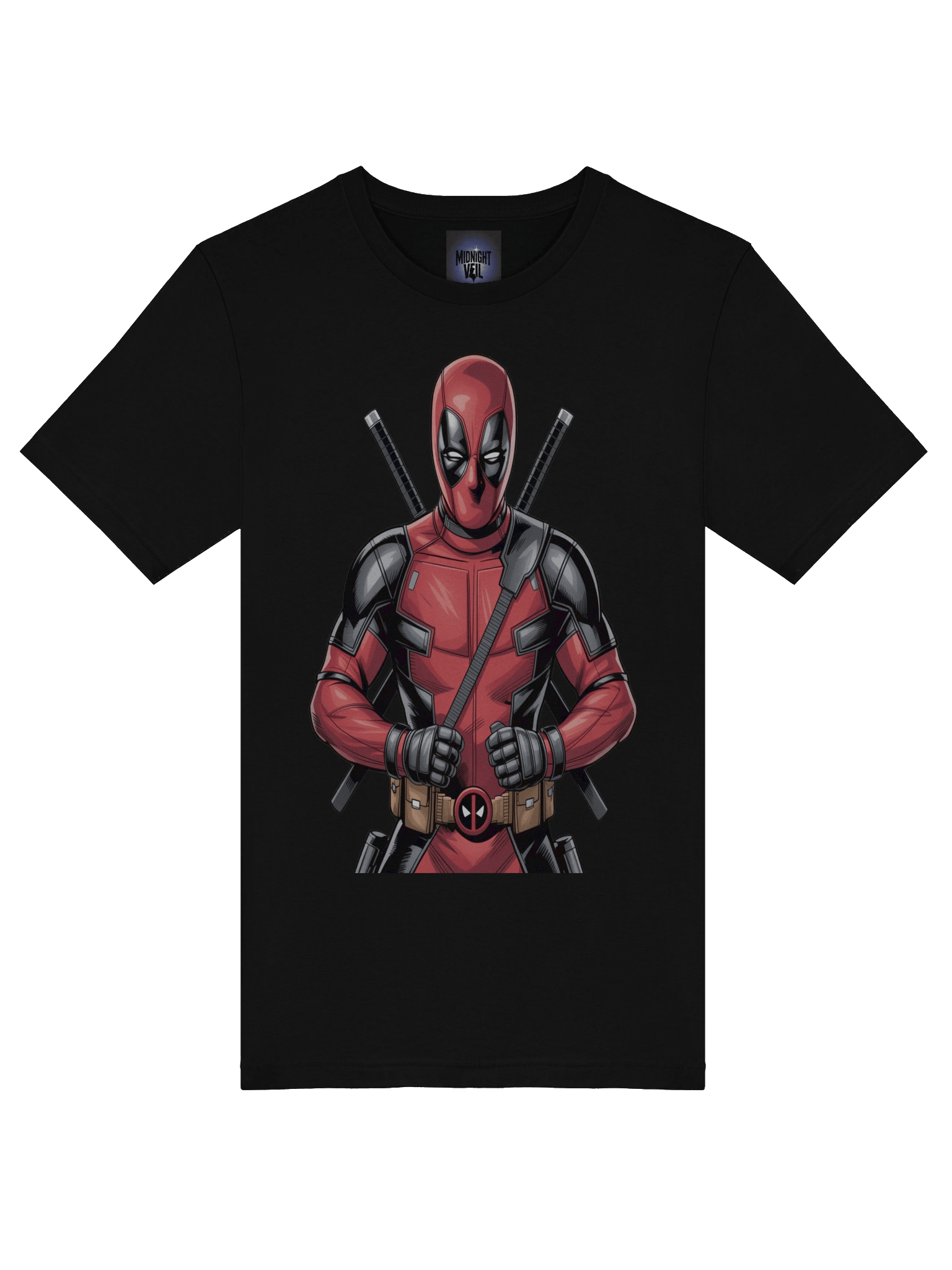 Deadpool Veiled Blades Supersoft T-Shirt product image (7)