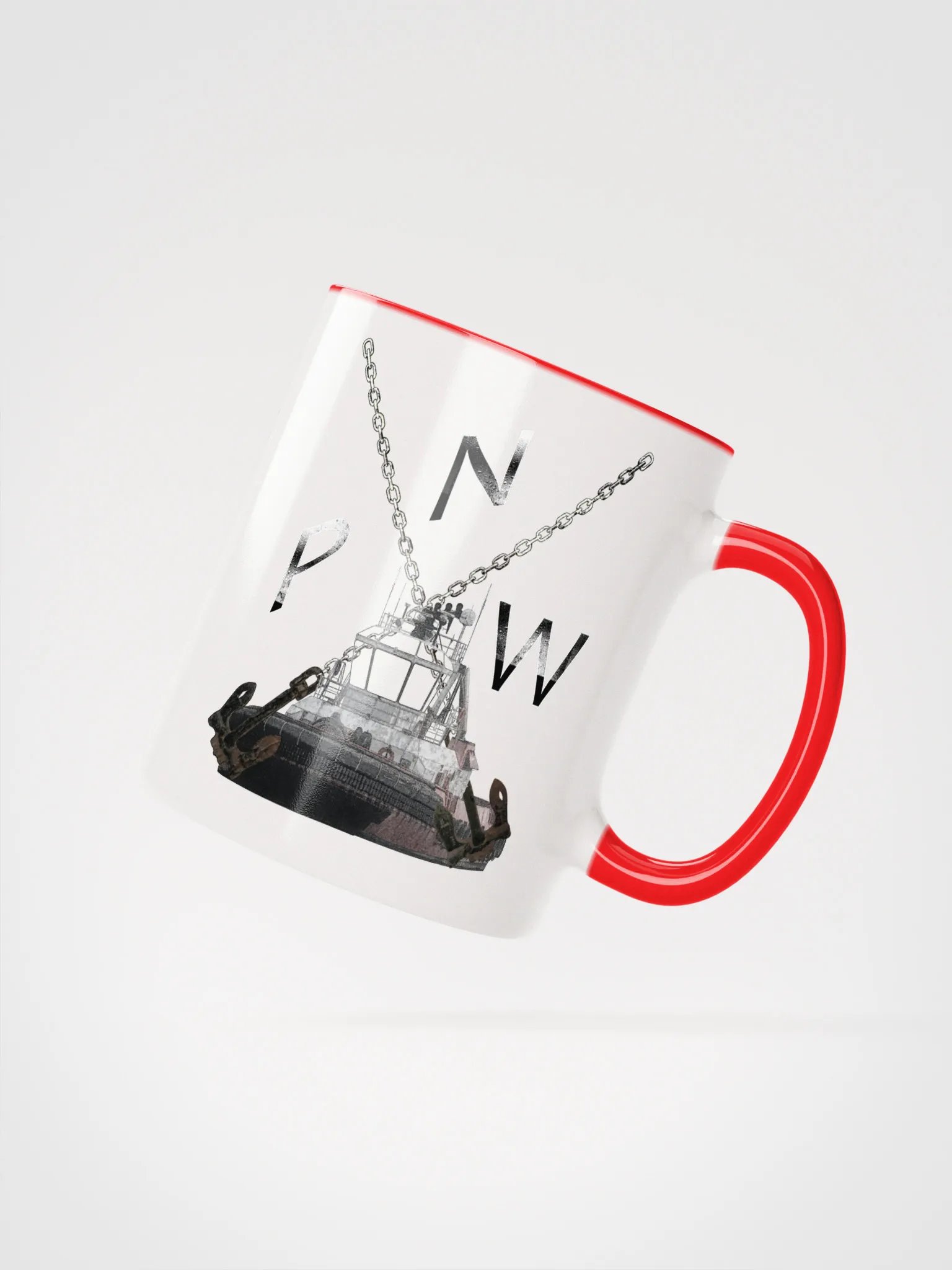 X Ancher Chain PNW Mug 11oz & 15oz product image (2)
