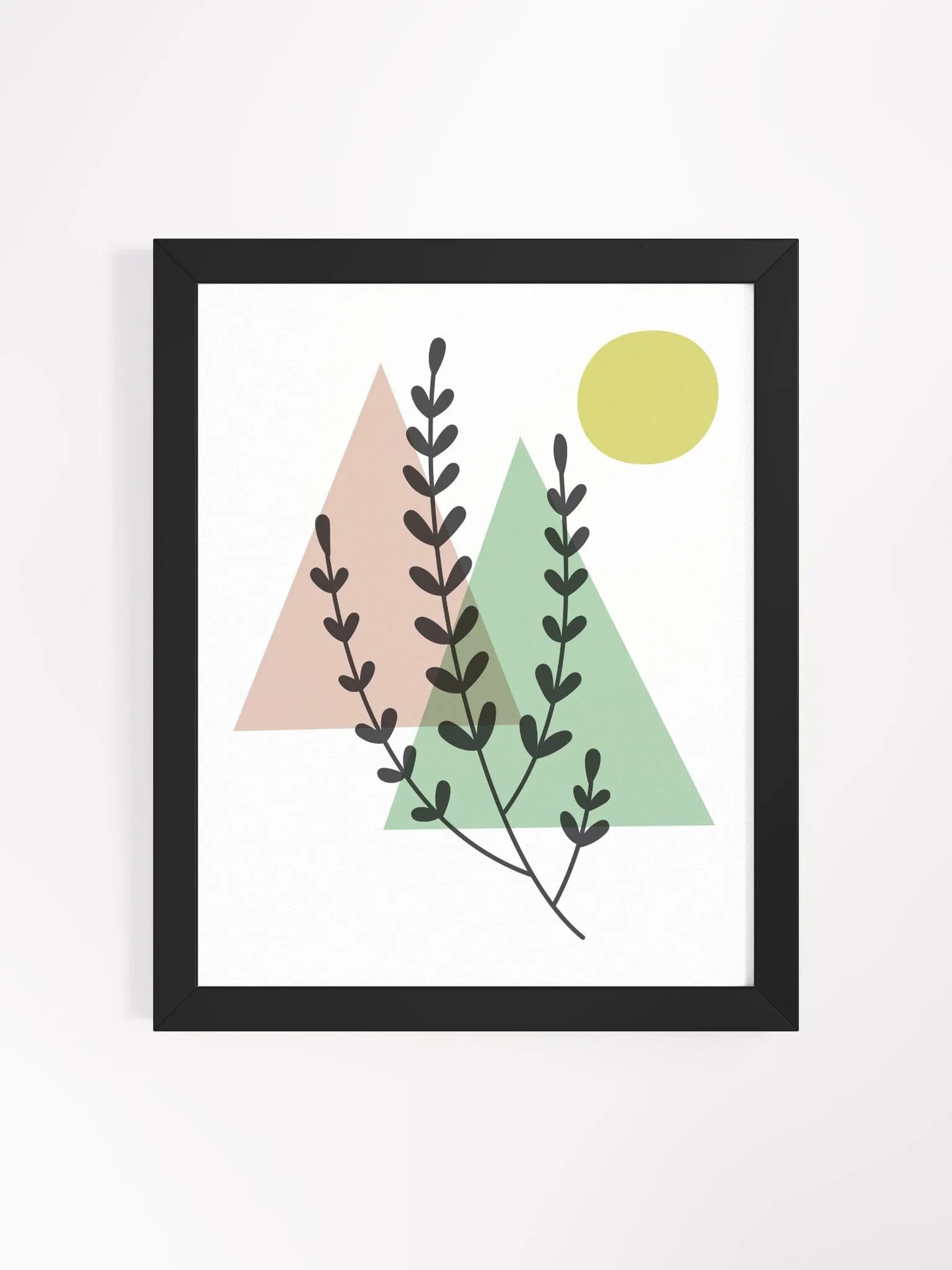 Botanical Harmony Framed Poster product image (12)