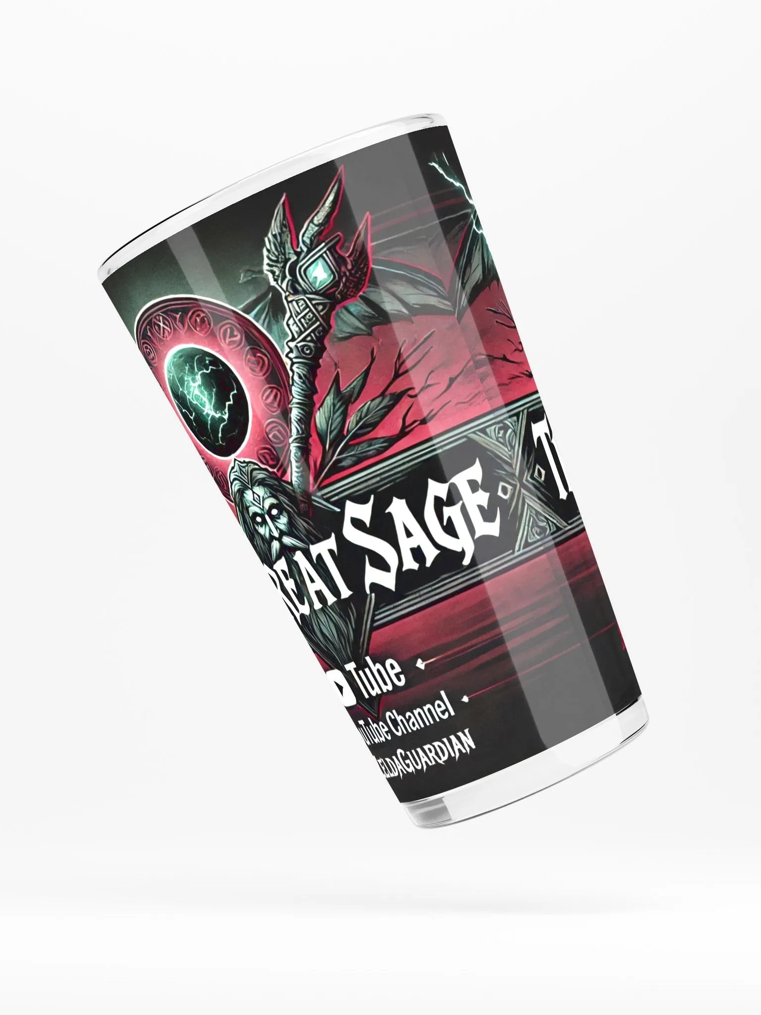 The Great Sage Shaker Pint Glass product image (4)