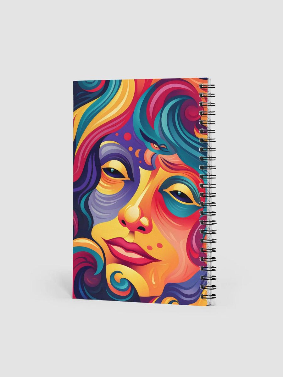 Serenity Spiral: Customizable Notebook product image (2)