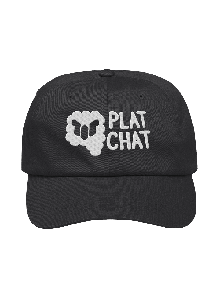 Embroidered Plat Chat Dad Cap product image (2)
