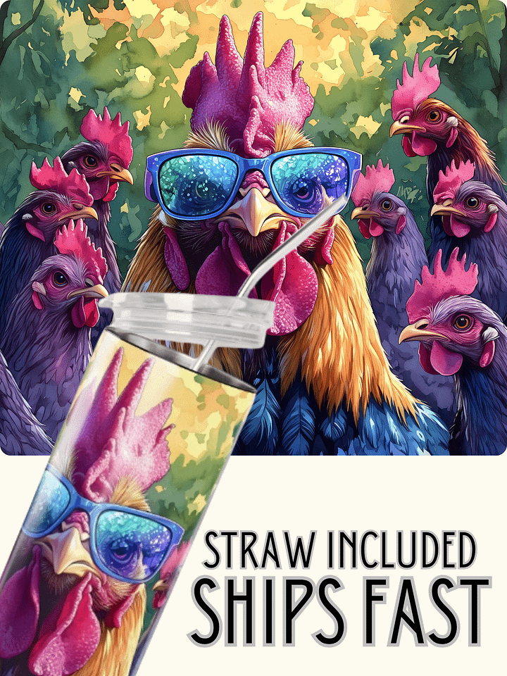 Cluck Cool Stainless Steel Tumbler product image (1)