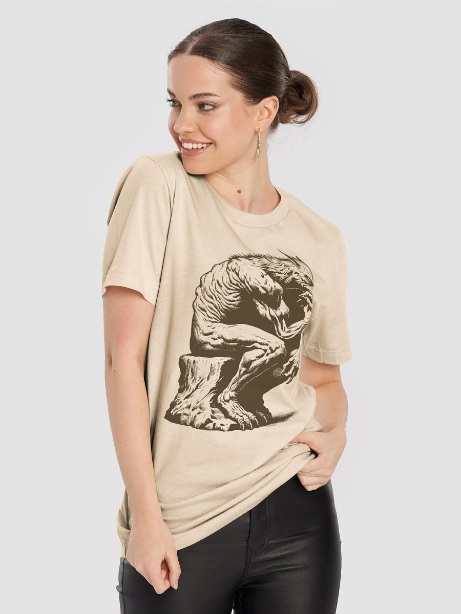 Chupacabra Thinker Unisex T-Shirt product image (6)