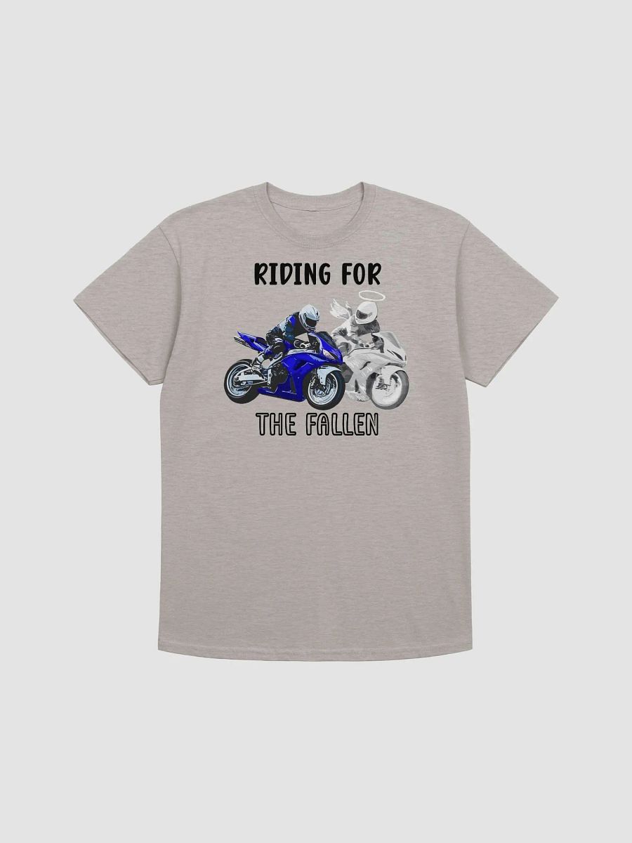 Riding For The Fallen (blue bike) T-Shirt product image (38)