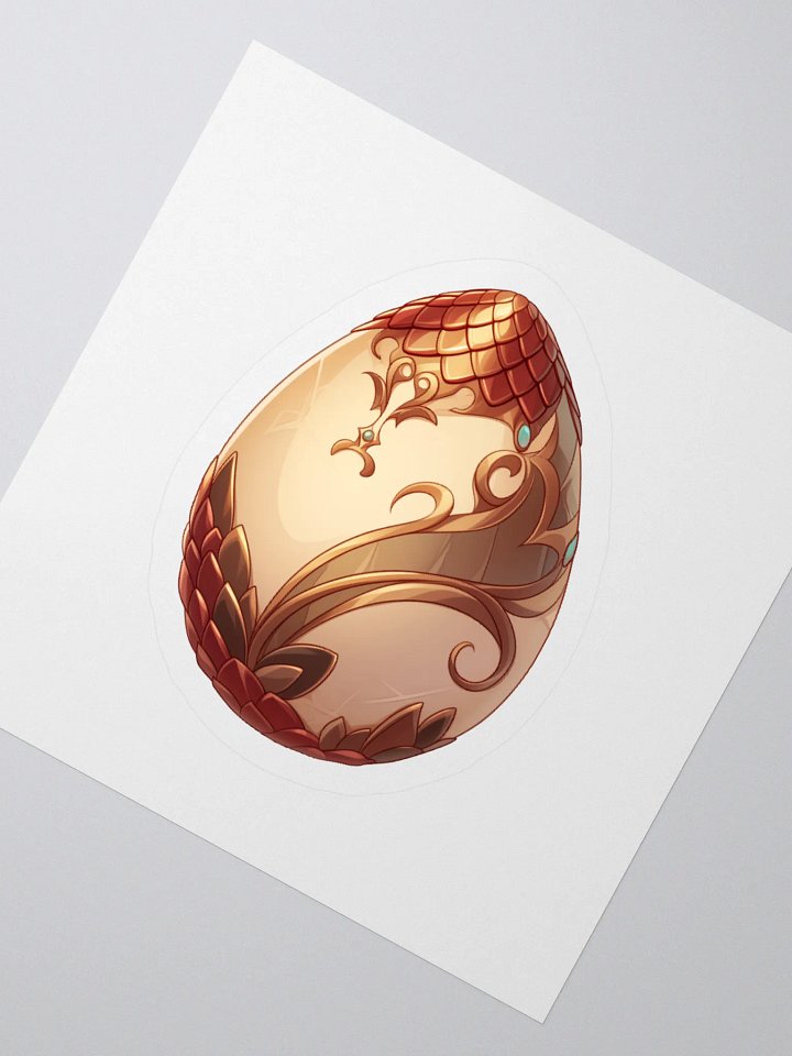 Copper Dragon Egg - Sticker product image (4)
