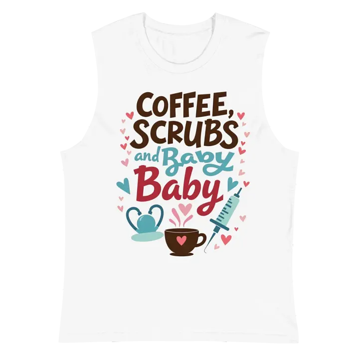 Medical Mama Scrubs Muscle Tank product image (6)