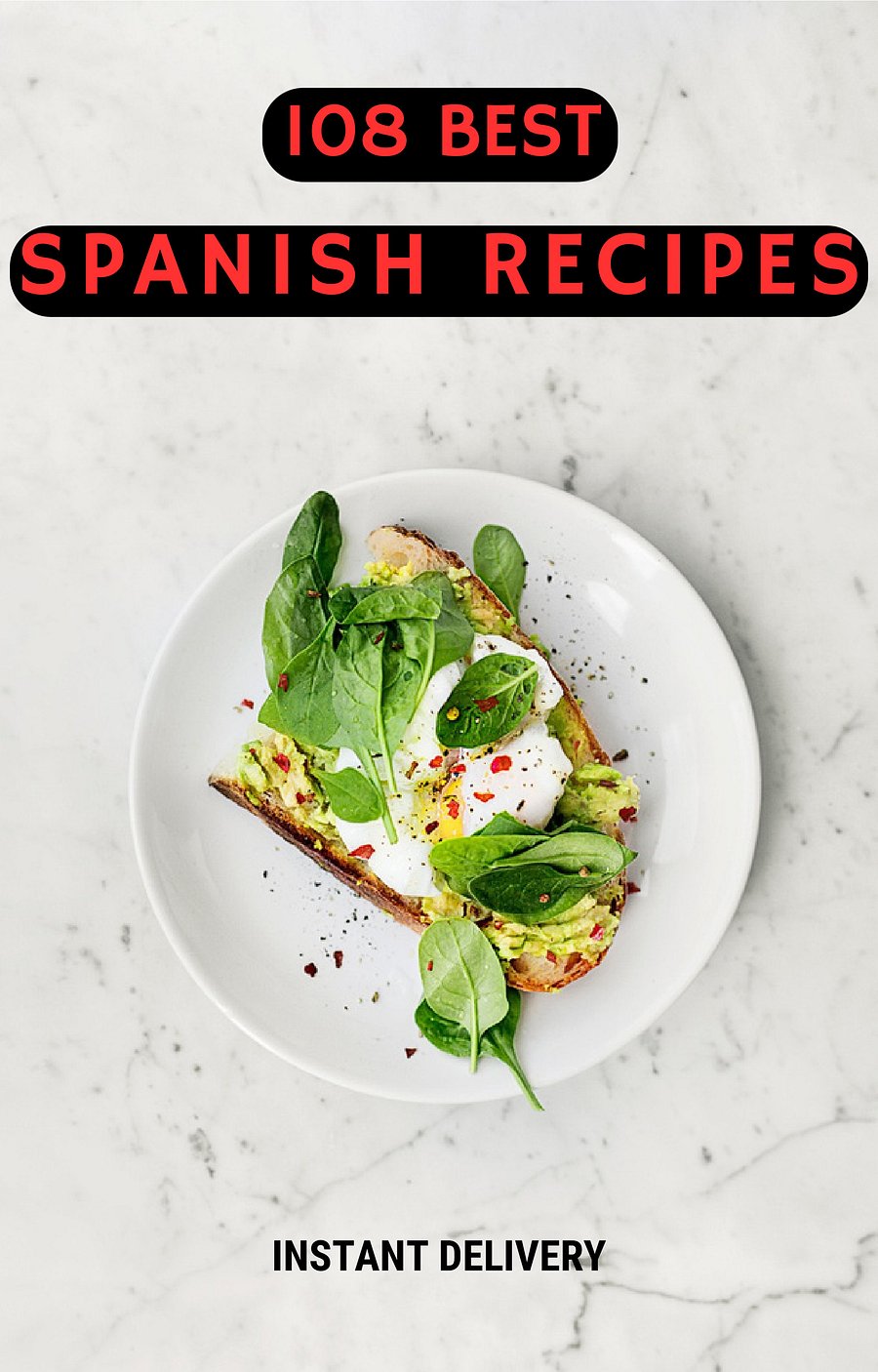 "108 Delicious Spanish Recipes - Discover the Beauty of Spanish Cuisine!" product image (1)