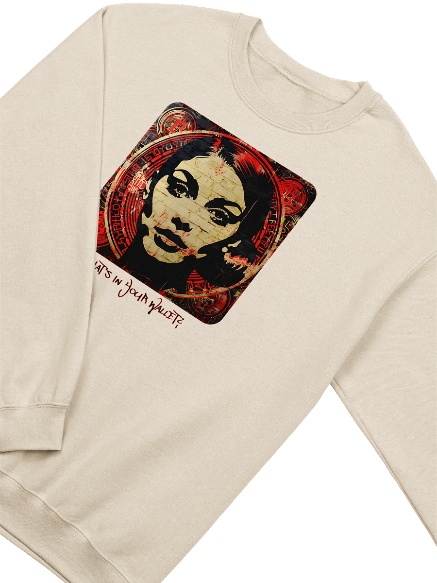 Bitcoin Queen Graphic Sweatshirt product image (2)