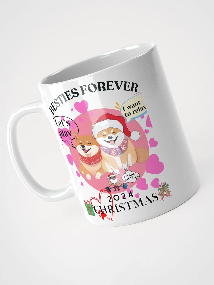 Festive Shiba Inu Cartoon Mug product image (8)