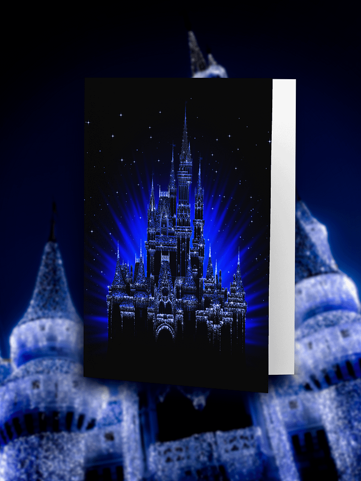 Dreamlights Castle - Christmas Card product image (2)