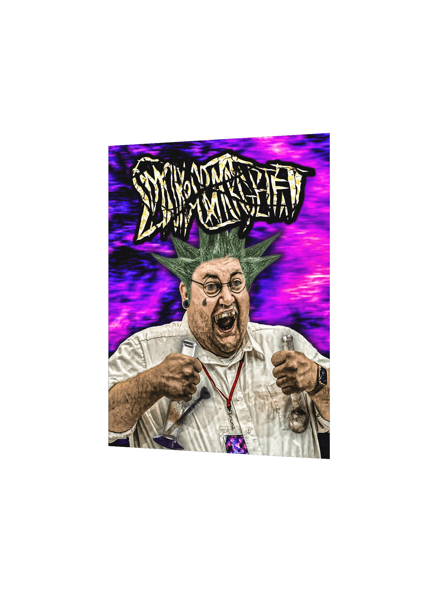 *LIMITED EDITION* SMOKE CRACK GET FAT POSTER product image (2)