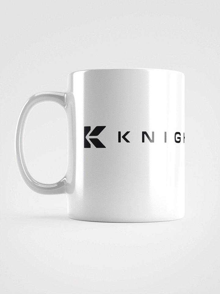 Knightscope Emblem White Glossy Mug product image (1)
