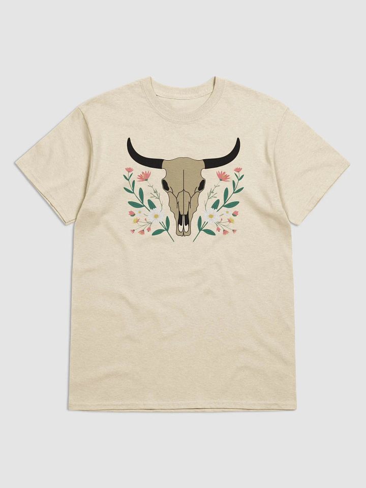 Bull Skull Western Graphic Tee For Women product image (21)