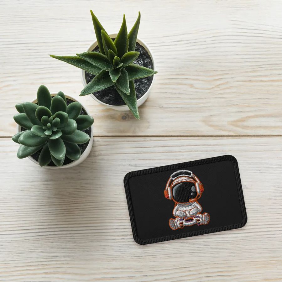 Noobs Gaming logo Embroidered Patch product image (4)